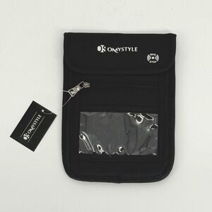 OMYSTYLE RFID Blocking Neck Stash Wallet Passport Holder Travel Security 90-03